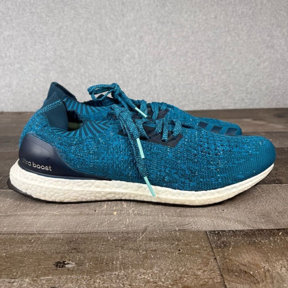 Adidas Mens Size 14 Ultra Boost Uncaged Athletic Sneakers Shoes Blue NO INSOLES